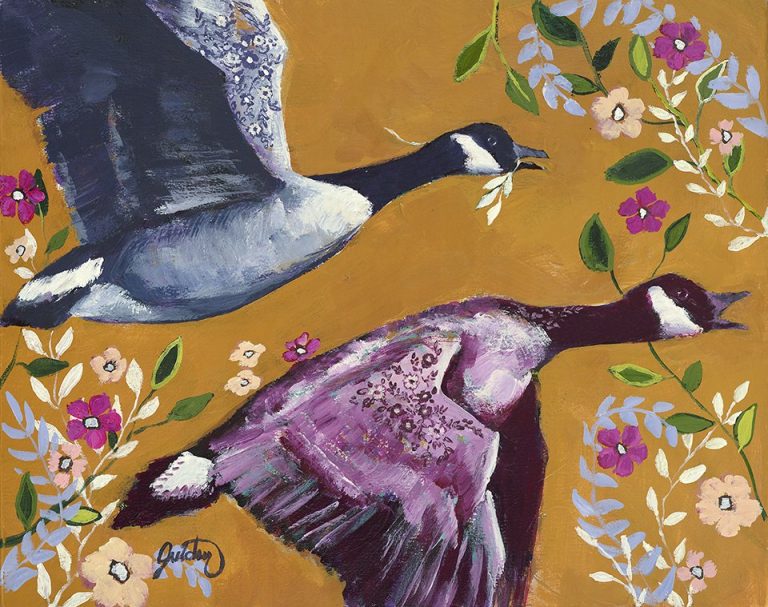 A poem for Spiritual Grounding: Wild Geese by Mary Oliver